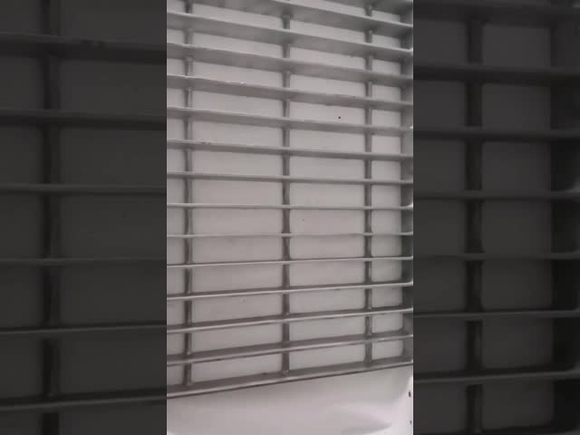 Pressure Welded Heavy Duty Stainless Steel Grating 8mm Cross Bar