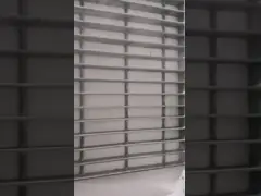 На открытом воздухе крышка стока металла гальванизировала стальной тангаж Адвокатуры решетки 130mm video