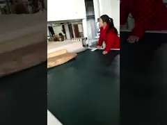 40m/Min Upright CNC Sponge Cutting Machine 3D Shapes For Flexible Foam video