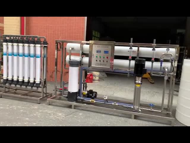 3000LPH Brackish Water RO System Reclaimed Water Reuse Equipment