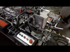 Машина клея золота регулируемая складывая клея для конверта video