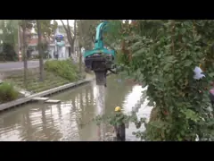 6 - 10 Meter Sheet Piling Vibrating Hammer Ultra Small Structure Lightweight