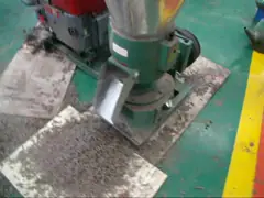 Biomass feed pellet mill machine