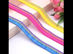 Отделка края Tassel одежды шляпы KJ20003 2cm Ployester video