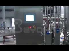 Системы Cip пищевой промышленности баков для хранения автоматического регулирования потока жидкостные video