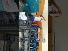 Автоматический ботинок роторной таблицы делая производственную линию со смесителем цвета video