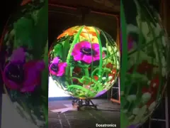 Облегченное вися тонкое SMD 3 в 1 сферически шарике видео СИД дисплея СИД P4.8 video