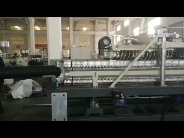 Air Cooling DWC Corrugated Pipe Machine PVC Corrugated Pipe Extruder