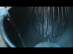 Голова машины конуса вафли конуса мороженого оборудования ресторана двойная video