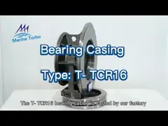 Корпус подшипника турбокомпрессора Т- ЧЕЛОВЕКА/ТКР16 Турбо для морских двигателей video