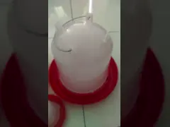 Polypropylene 3cm Height 35cm Dia Chicken Feeding Tray