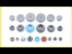 Лекарственная 20 мм 20-D1 бутиловая пробка video