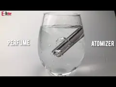 China Personalized Twist Up Sprayer Mini Perfume Atomiser with 10ml inner glass vials supplier