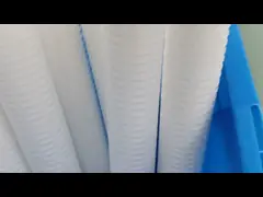 Воздушный фильтр гидродобное PTFE 0,2 микронов плиссировал фильтр седимента video