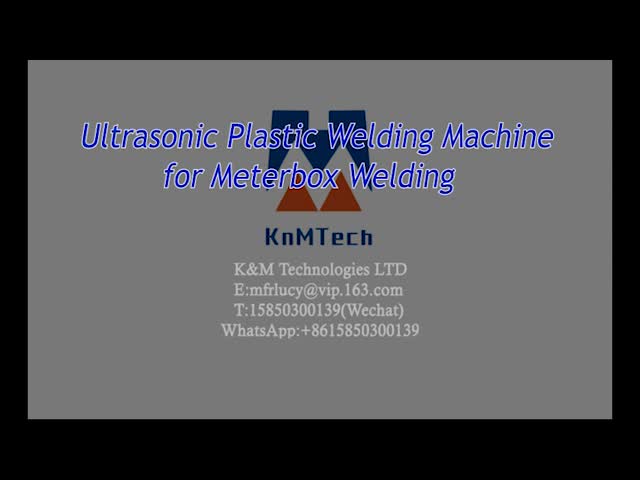 15kHz Ultrasonic Welding Machine for 3-Phase Meter box Plastic Welding