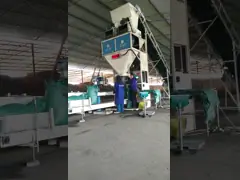 20-50kg/bag compost manure organic fertilizer packing machine