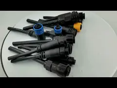 Соединители RJ45 IP68 8pin водоустойчивые круговые для проводки провода контроля за движением video