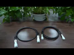 SFP+10G-DAC-1 SFP+, 10Gb/S, прикрепленное сразу Twinax привязывают 1m 30AWG video