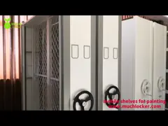 Ручная массовая подвижная полка для школьной библиотеки video