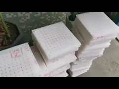 Тонкий черный Pvc пефорировал пластиковый лист сетки для пищевой промышленности video