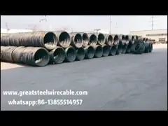 Cuerda de acero galvanizada filamento del mensajero, 1 cable galvanizado 4 pulgadas para el apoyo en tierra video