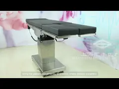 управление руки протезного операционного стола 300мм сползая электрическое с черной пеной памяти video