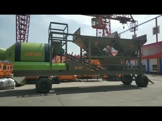 Завод портативного готового смешивания YHZM50 черни мини конкретный смешивая
