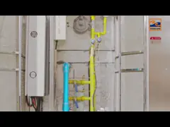 71 pişirme plakasının (9m uzunluğunda) dayanıklı tam otomatik preslenmiş gofret sepeti üretim hattı