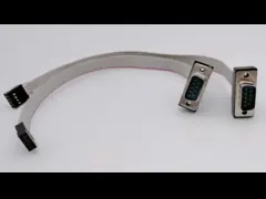 AMP Latch Black 2.54mm 2row IDC connector for electronic wire harness