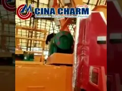 Смеситель электрического вала близнеца двигателя 500L 25m3/H конкретный video