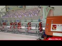Машина 1400 RPM промышленная выстегивая с японским мотором сервопривода video