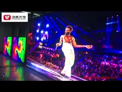 Передний дисплей СИД доступа ультра тонко 640*480mm портативный P2 HD video