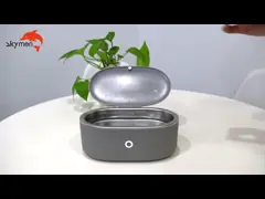 Уборщик ювелирных изделий портативного серого цвета входного сигнала 18W 500ml USB профессиональный ультразвуковой video