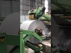 Слиттер разрезая машины катушки металла двойной video