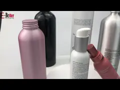 Проводника шампуня SVHC OD20 бутылки штейнового черного алюминиевые косметические video