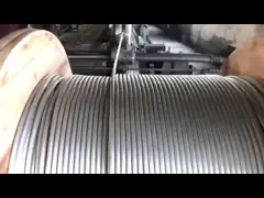 стренги структуры 1кс19 стальные, гальванизированная стренга для линий Телекомиссион силы video