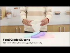 420ML 1800ML BPA Free Reusable Silicone Sandwich Snack Bags