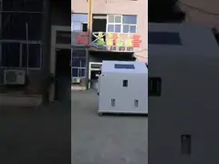 Камера коррозийного испытания тумана соли Программабле контроля 640 литров video