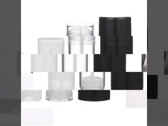 Контейнер дезодоранта безвоздушного насоса OEM 30ml естественный video