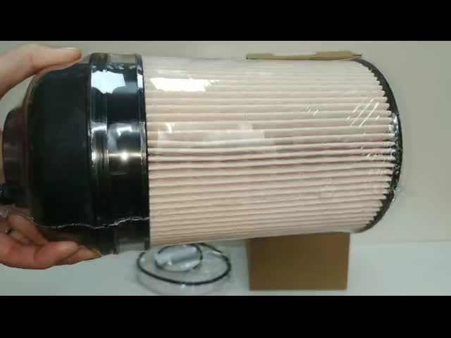 自動大型トラックのディーゼル燃料 フィルター4710902455 4730901251 A4730901451 4730901451 ビデオ