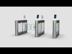 Турникет качания скорости верхнего сегмента мотора Dc Blushless с высокой дверью video