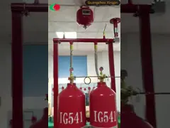 Inergen Fire System For Extinguishing With 140L Cylinder