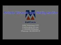 Ультразвуковой сварочный аппарат пятна прессы 20KHz 12KG сваривать портативный ультразвуковой video