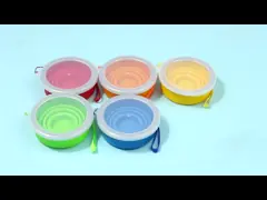 Силикона качества еды BPA чашка 200ML свободного Retractable для путешествовать video