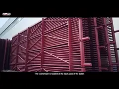 Экономизатор пара печи электростанции для повторно использовать отработанного тепла video