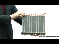 Теплообменный аппарат Freon медной трубки меди RoHS Finned video