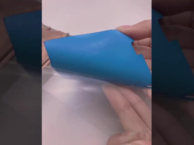 Super quality high stickiness surface 2.0w light blue silicone thermal conductive pad for LED floor light