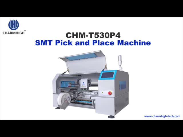 4 alimentadores SMD das cabeças CHMT530P4 Yamaha escolhem e colocam a CONCESSÃO QFN da máquina 0402-5050