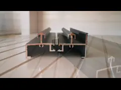 профиль штранг-прессования силла сползая окна 6060 1.4mm алюминиевый жилой video