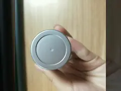 Shinny Silver Hide Away Lotion Pump Bottle 15ml 30ml 50ml 100ml